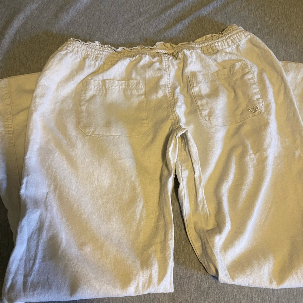 Linen pants,beach pants. Size Xl Brand-Roxy
